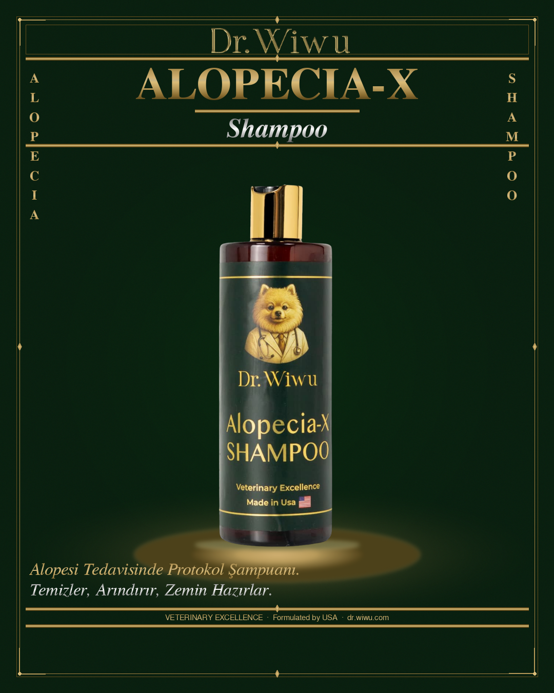 Alopecia-X Shampoo | Derin Temizlik, Kök Aktivasyonuna Hazırlık