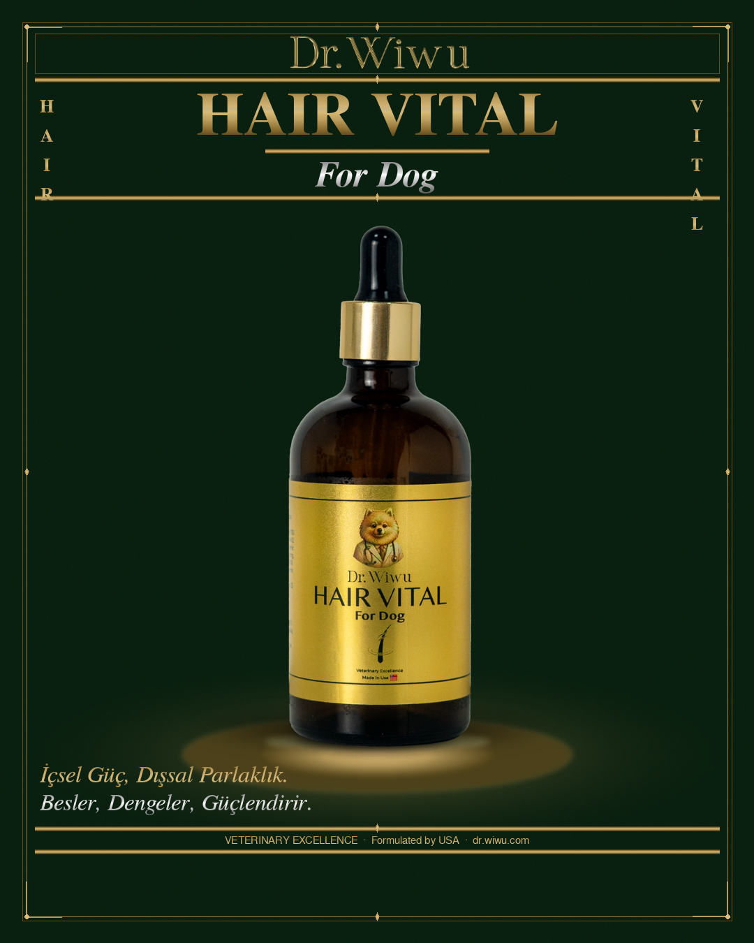 Hair Vital For Dog | İçsel Güç, Dışsal Parlaklık